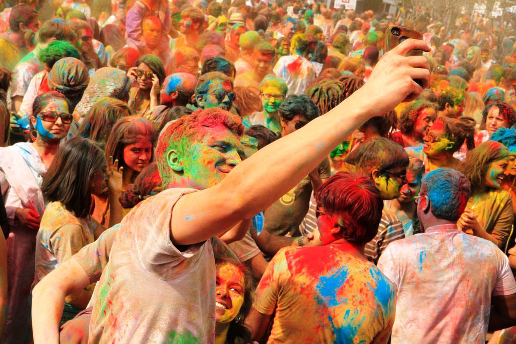 Best places to celebrate Holi in India, mathura