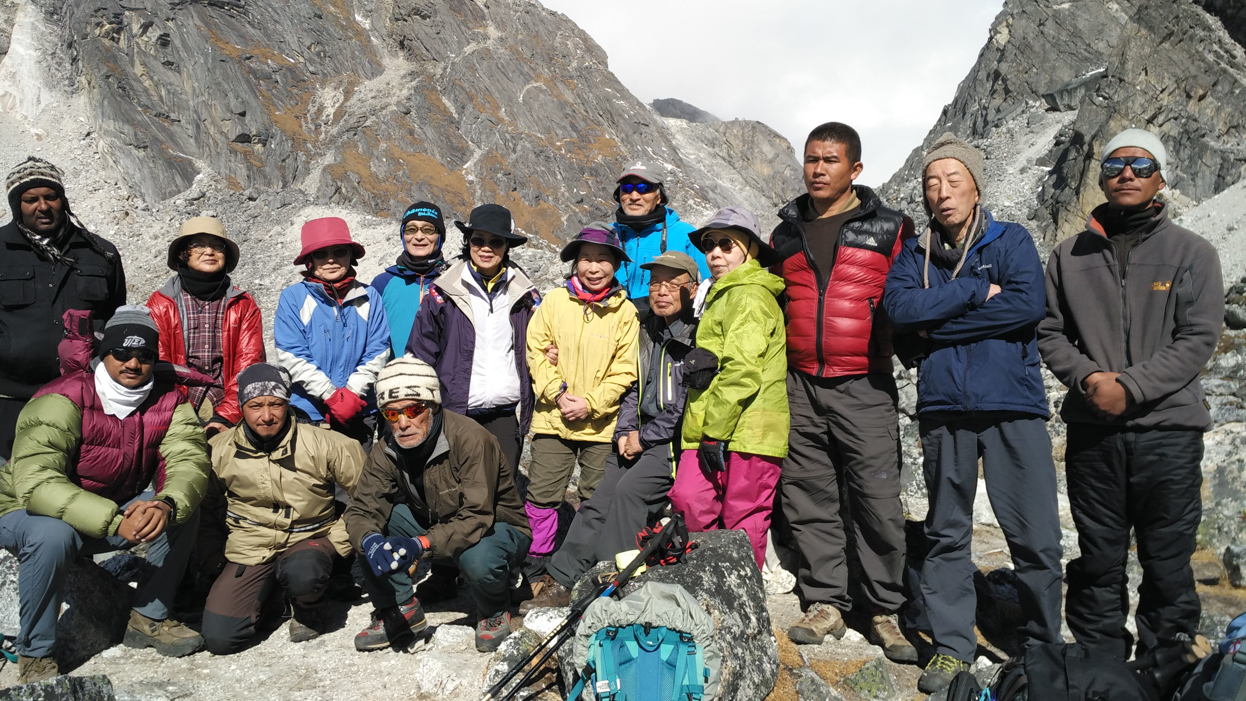 Team Goechala Trek, Sikkim