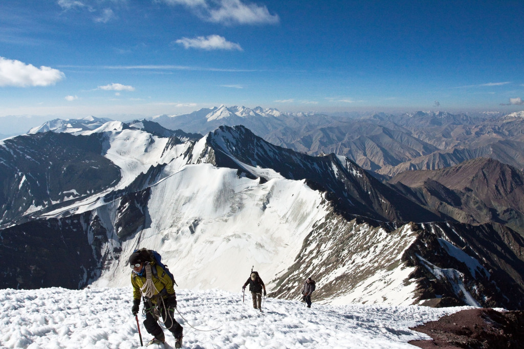 near to summit - stok kangri