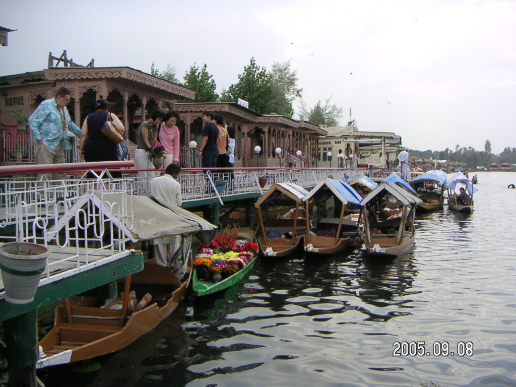 Houseboats in Srinagar
