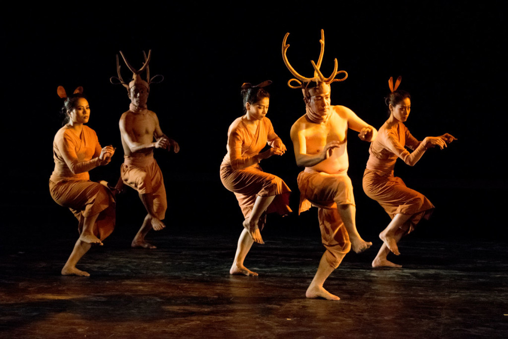 Performance Dancing deer of Manipur