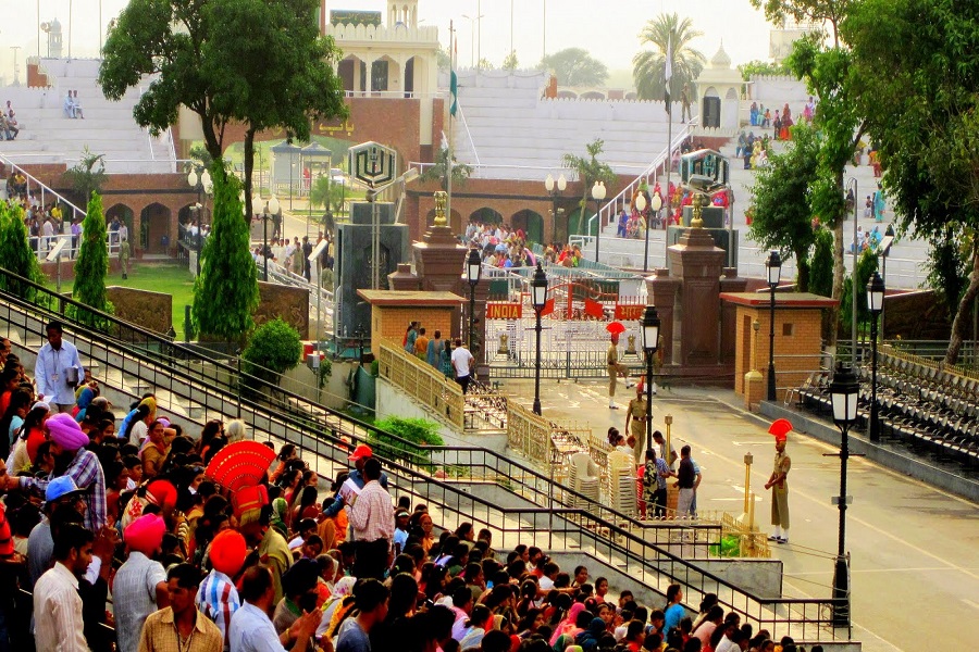 Wagah border - plac to visit in punjab