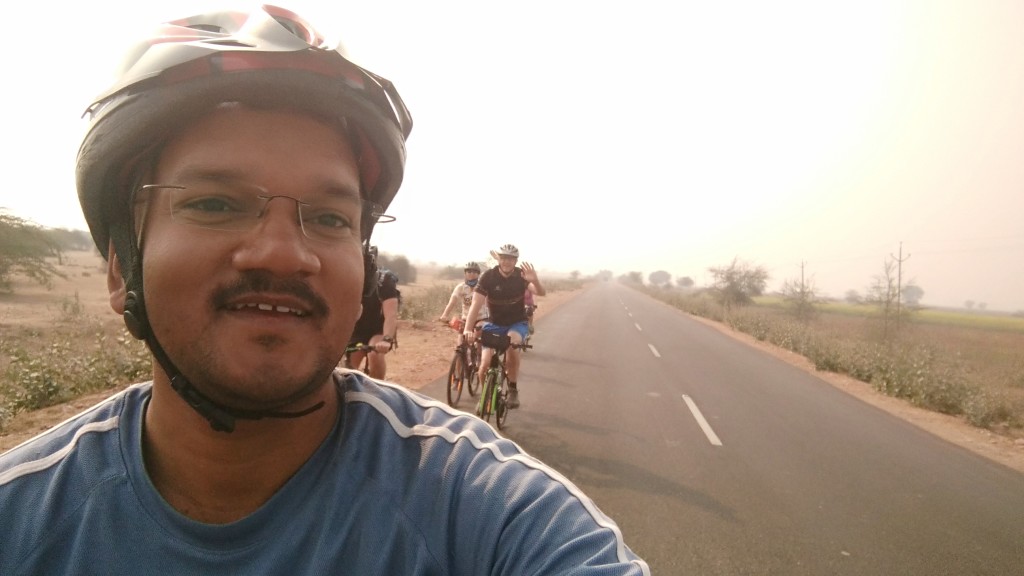 Shikhar Tourist Guide on Rajasthan cycling tour