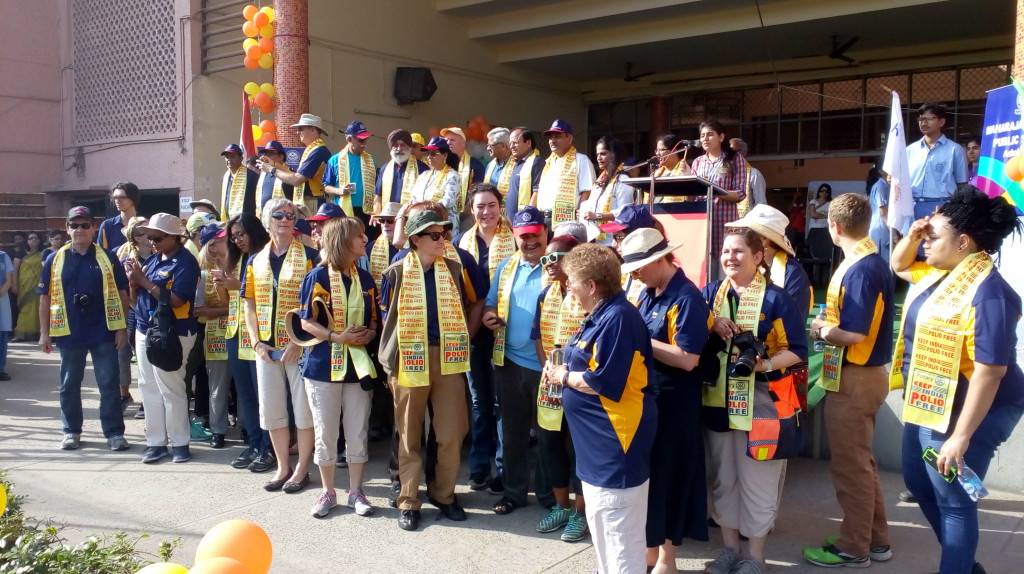 Polio Immunization Tour Team at a Official Event