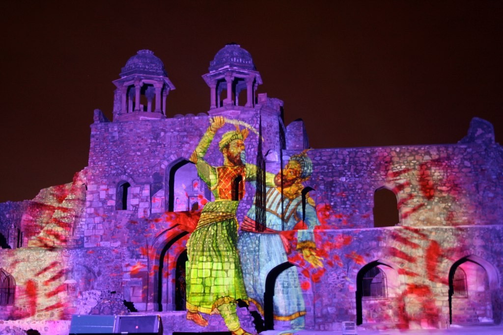 Light and Sound Show in Red Fort Delhi