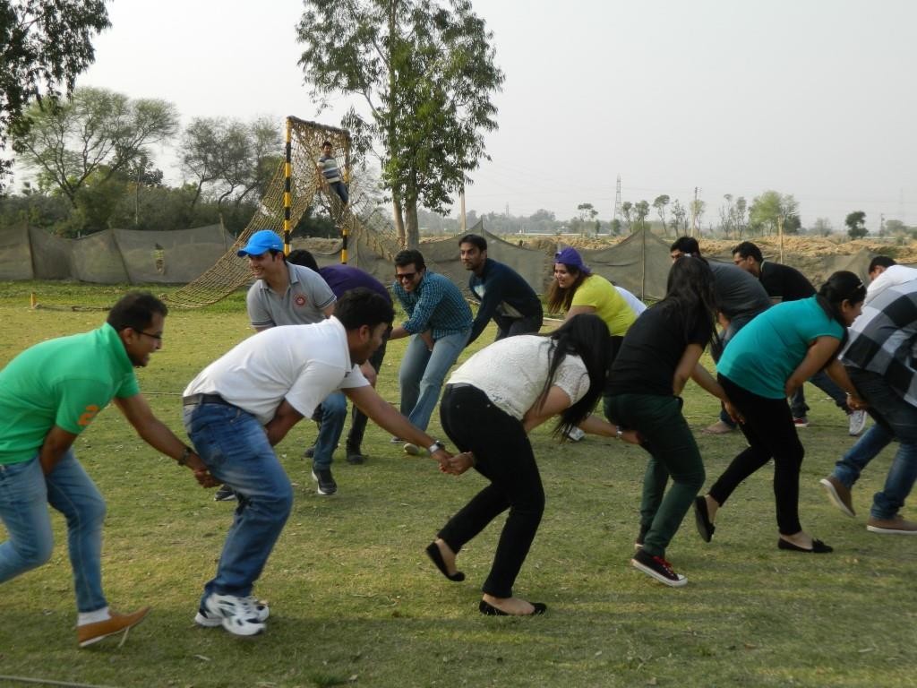 Corporate team building activities in gurgaon