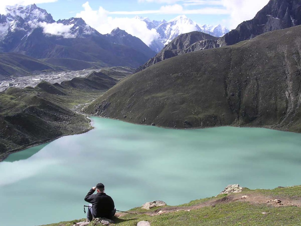 Nepal Everest Gokyo trek gokyo ri view