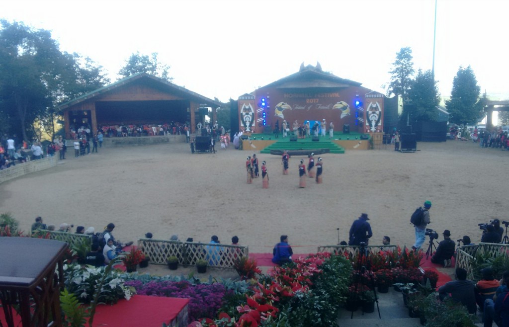 Naga Heritage Village in Kisama, Vanue for Hornbill Festivall 2018