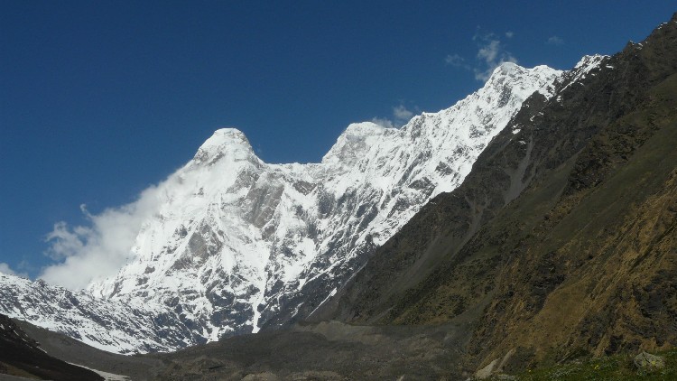 Nanda devi from Base camp