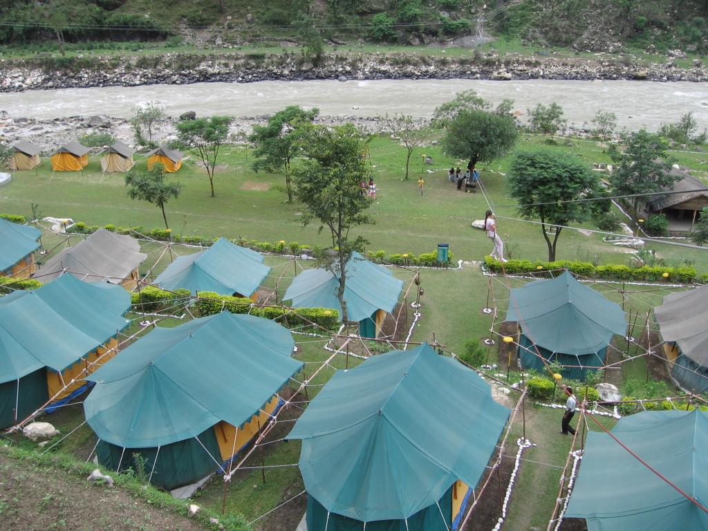 Rappling in adventure camp uttarkashi