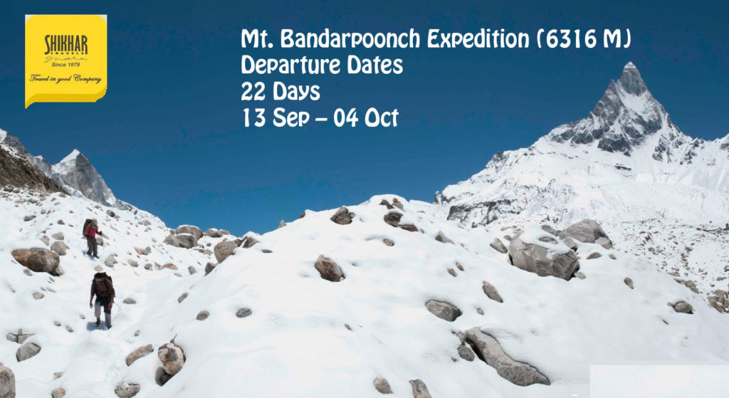 Mt. Bandarpunch Expedition (6316 M)