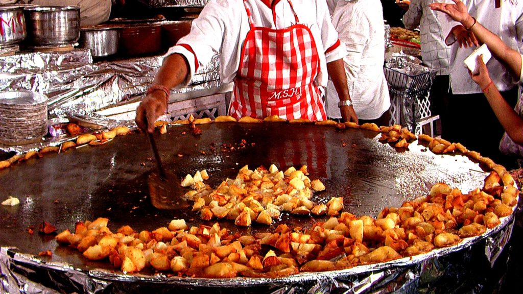 Food walk in Chandni Chowk