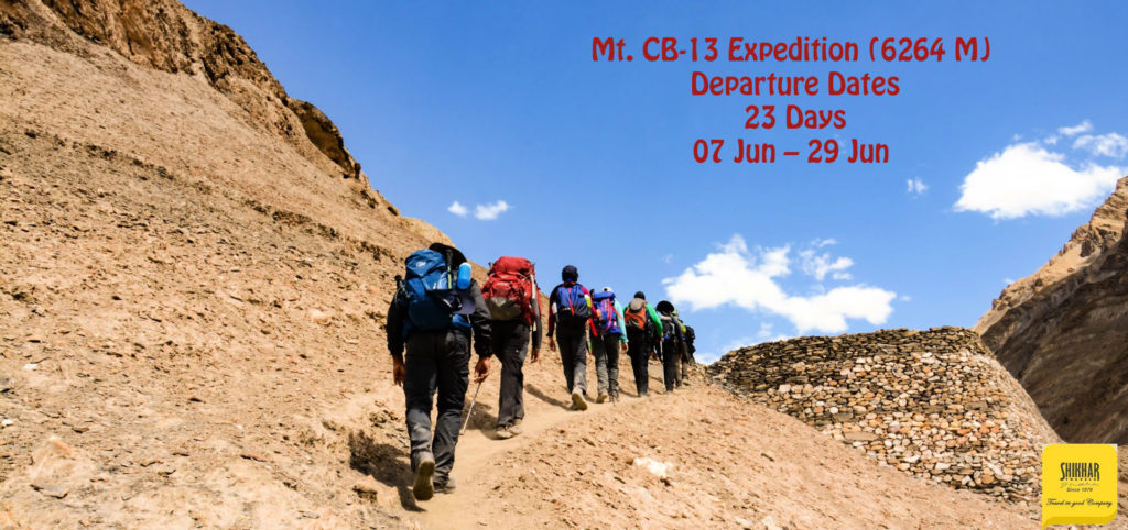 Mt. CB-13 Expedition (6264 M)