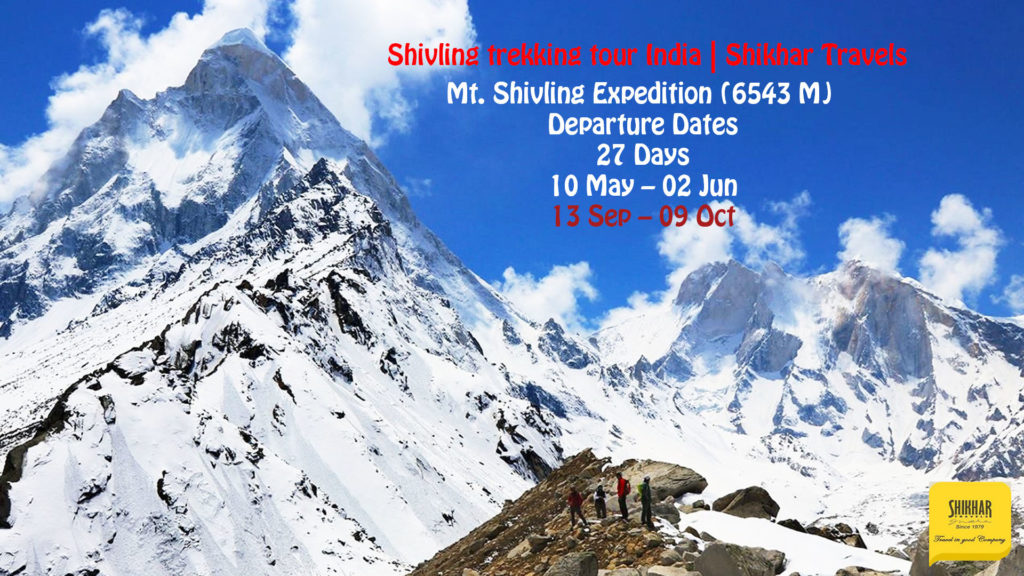 Mount Shivling Expedition (6543 M)