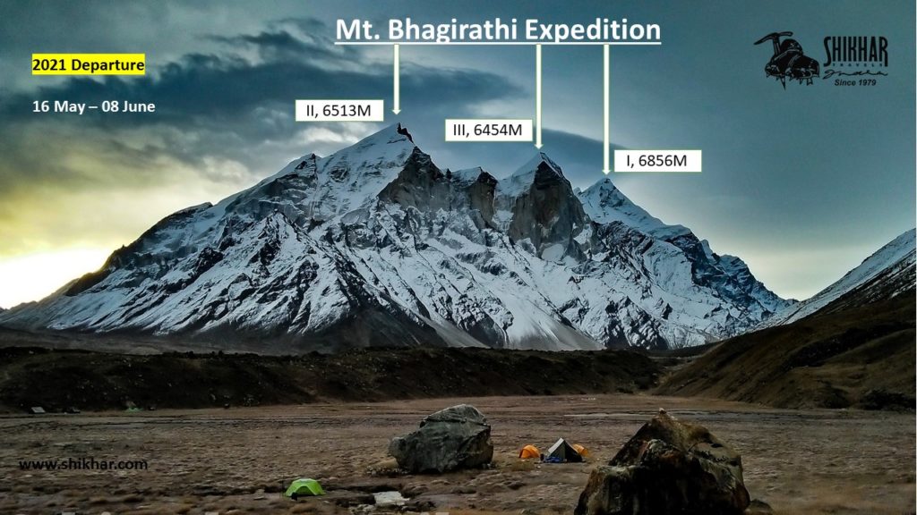 Mt. Bhagirathi II expedition 6512M