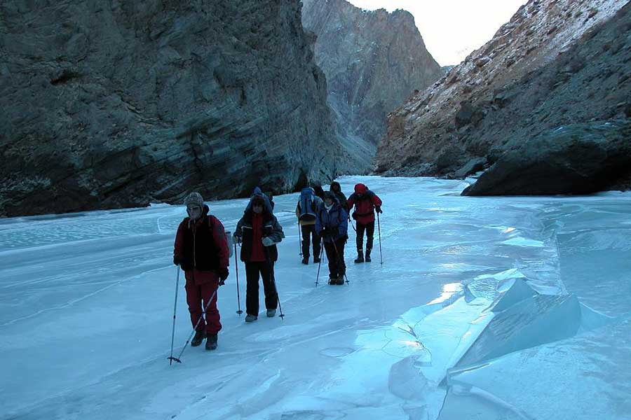 Chadar Frozen River Trek in Ladakh