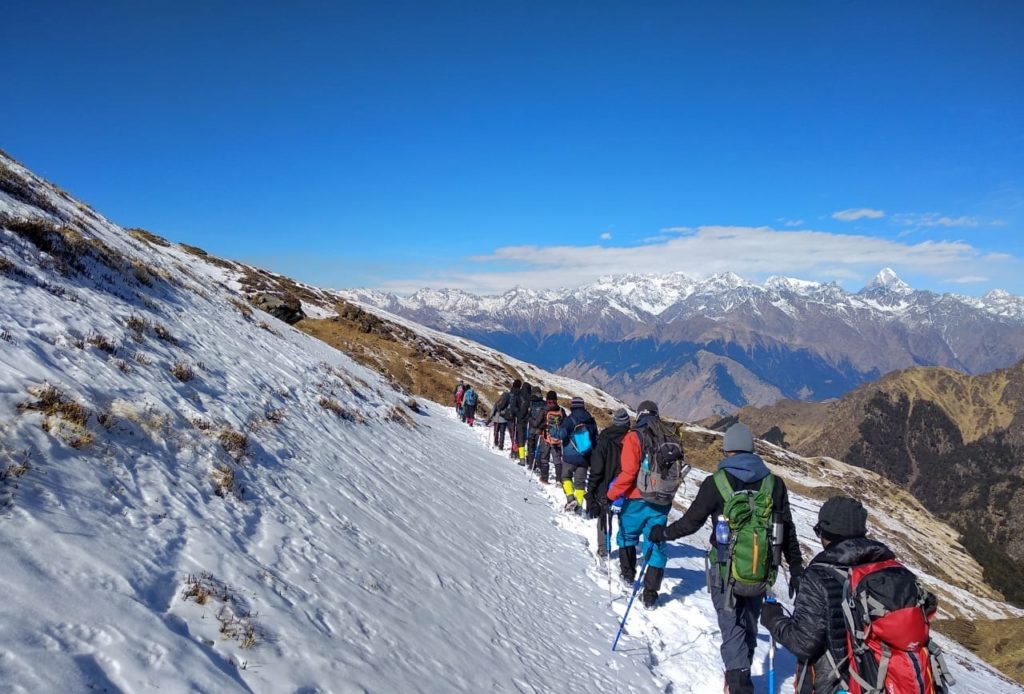 auli to kuari pass trek