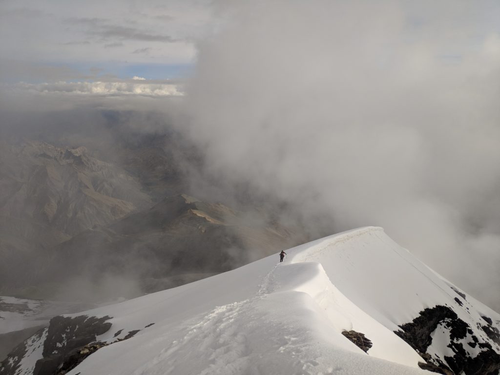 Mount Stok Kangri peak  I & II: 