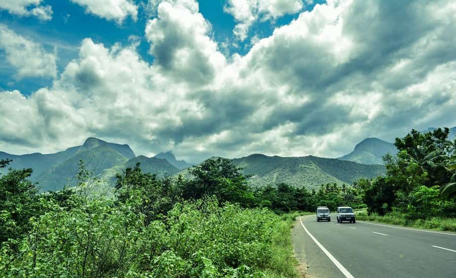 Chennai to Munnar highway