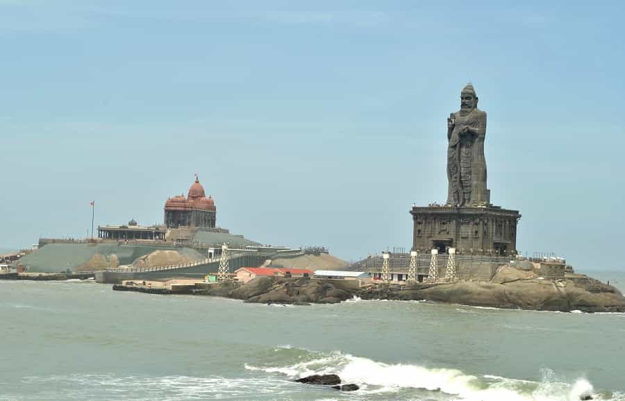 Stand on the Last spot of India – Kanyakumari