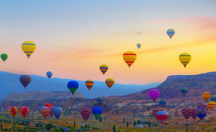 Hot Air Balloon Safari In Rajasthan