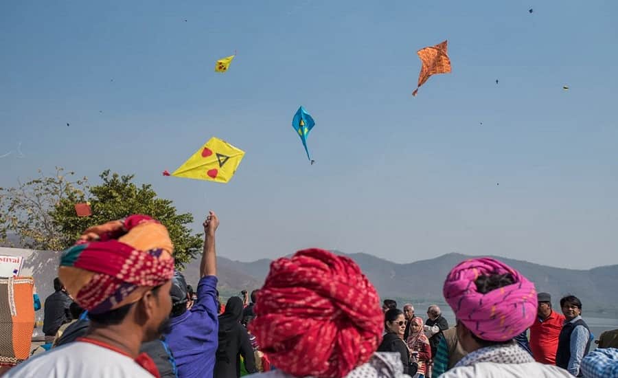 Kite Flying Competition in Rajasthan