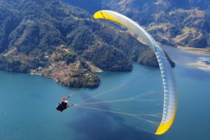 Paragliding in Nepal