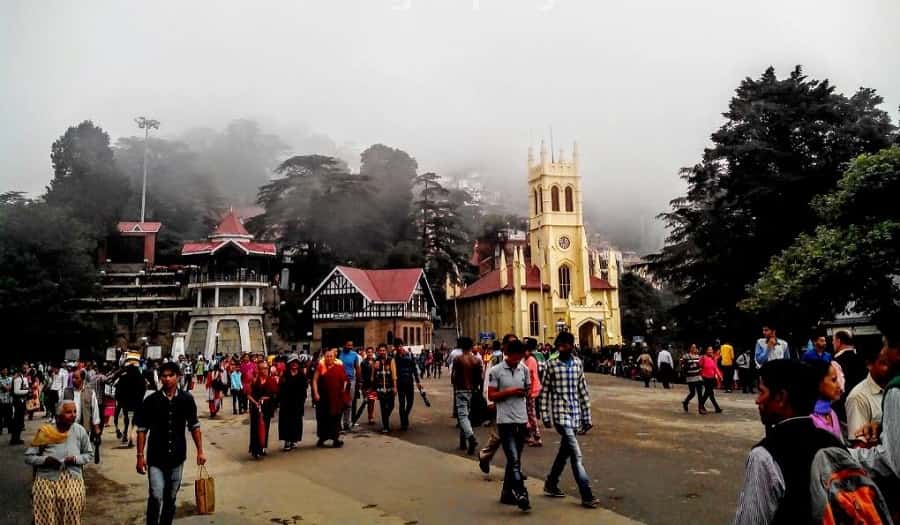 The Ridge of Shimla