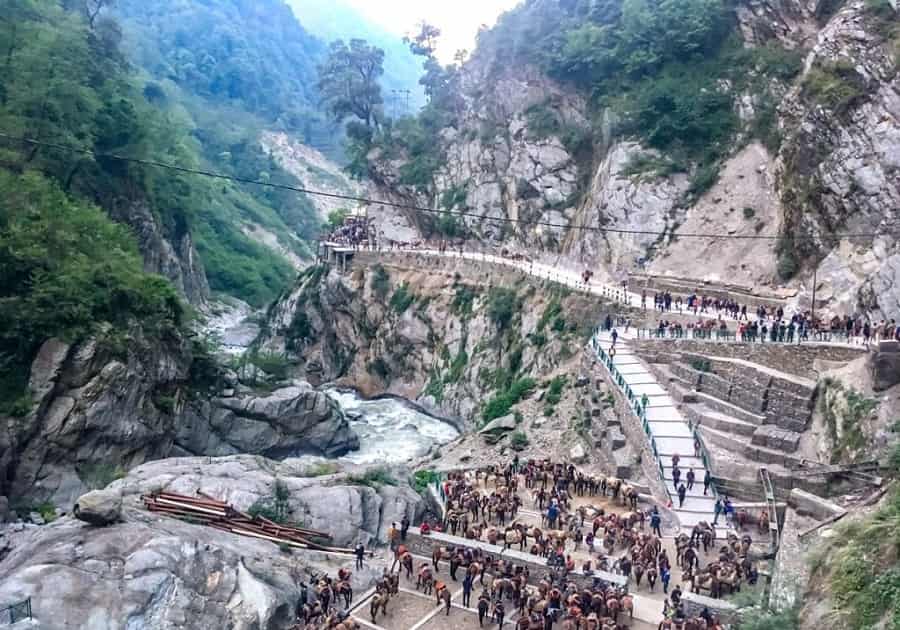 Kedarnath from Gaurikund