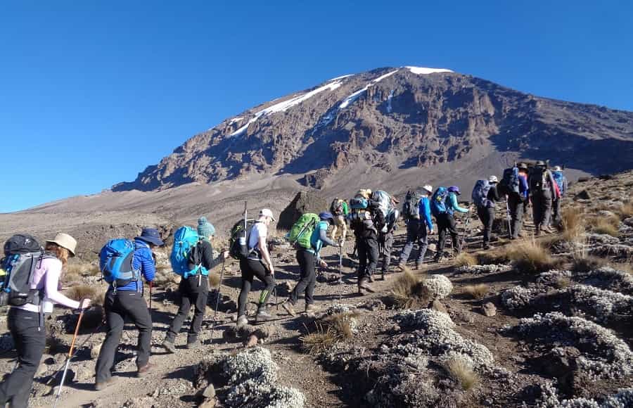 Mount Kilimanjaro Trekking Route