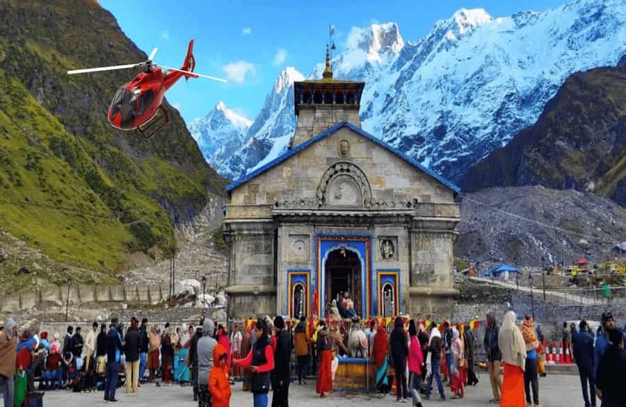 kedarnath helicopter booking