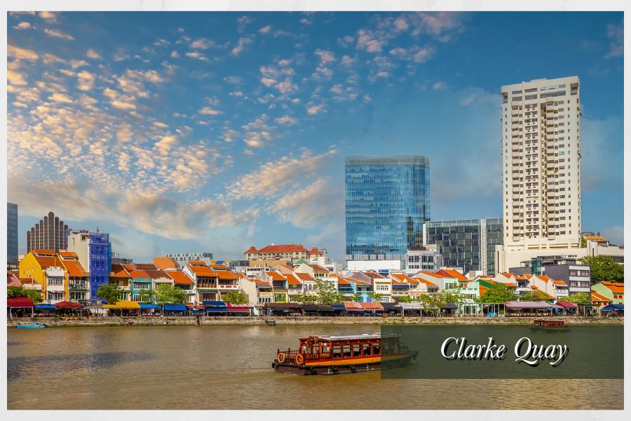 Clarke Quay - Famous Place to visit in Singapore 