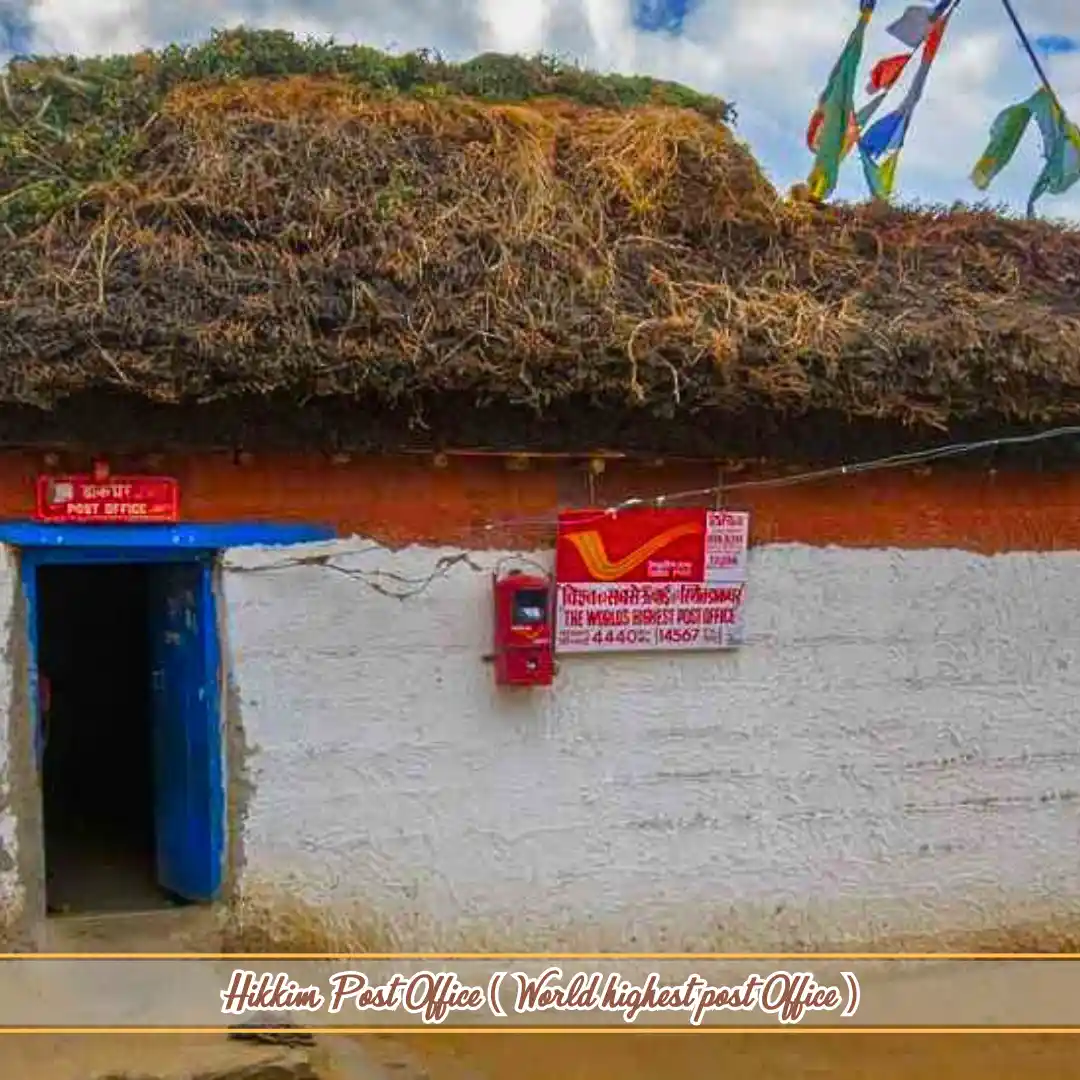 World highest Post Office - Hikkim Post Office