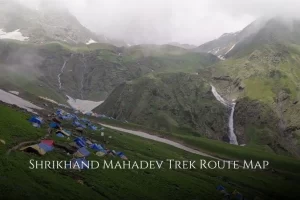 Shrikhand Mahadev Trek Route Map