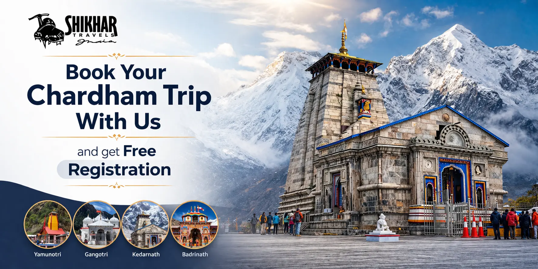 step by step Char Dham Yatra registration process