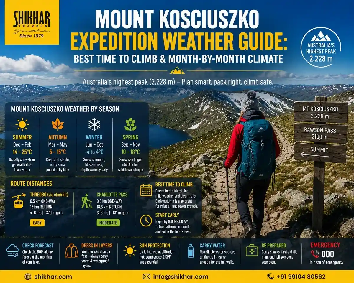 Mount Kosciuszko Expedition Weather Guide