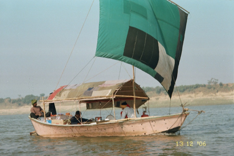 Sailing Down the Ganges