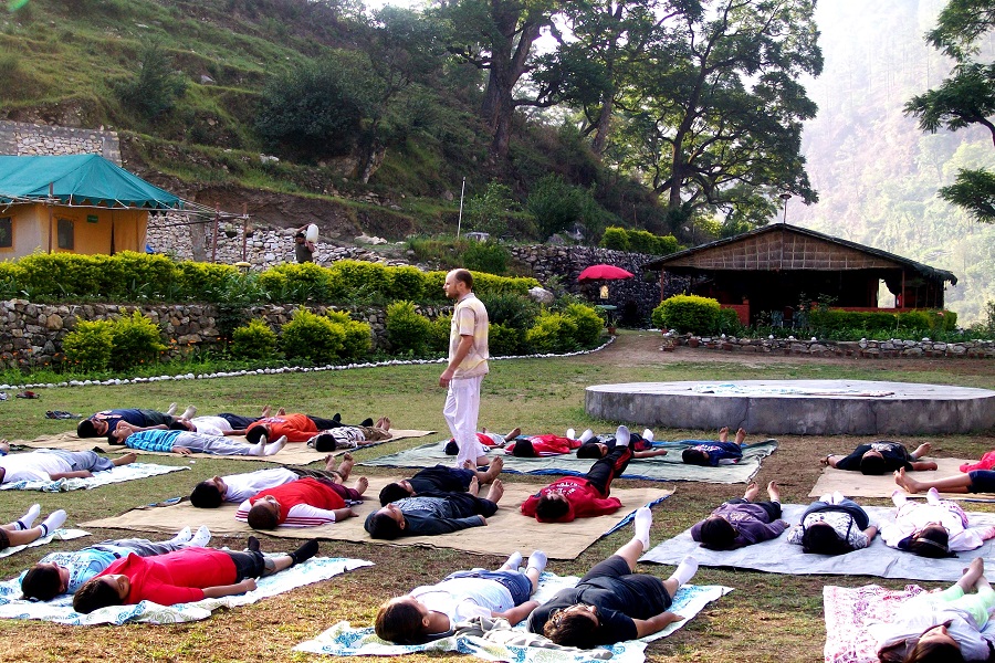 Yoga in Uttarkashi