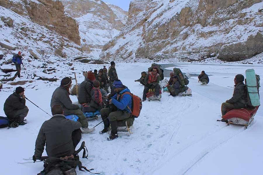 Chadar Trek in Zanskar 2025