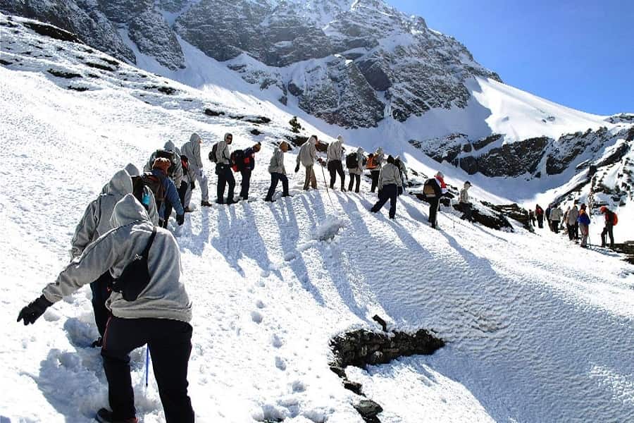 manimahesh trek starting point