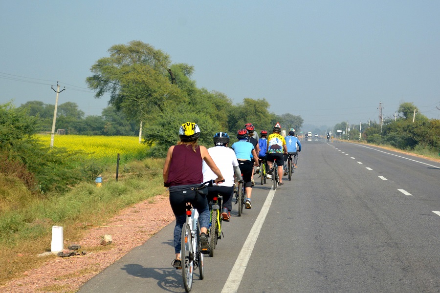 Cycling tours to sultanpur birds