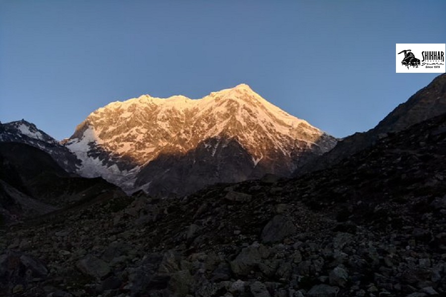 Mount Chaukhamba Peak