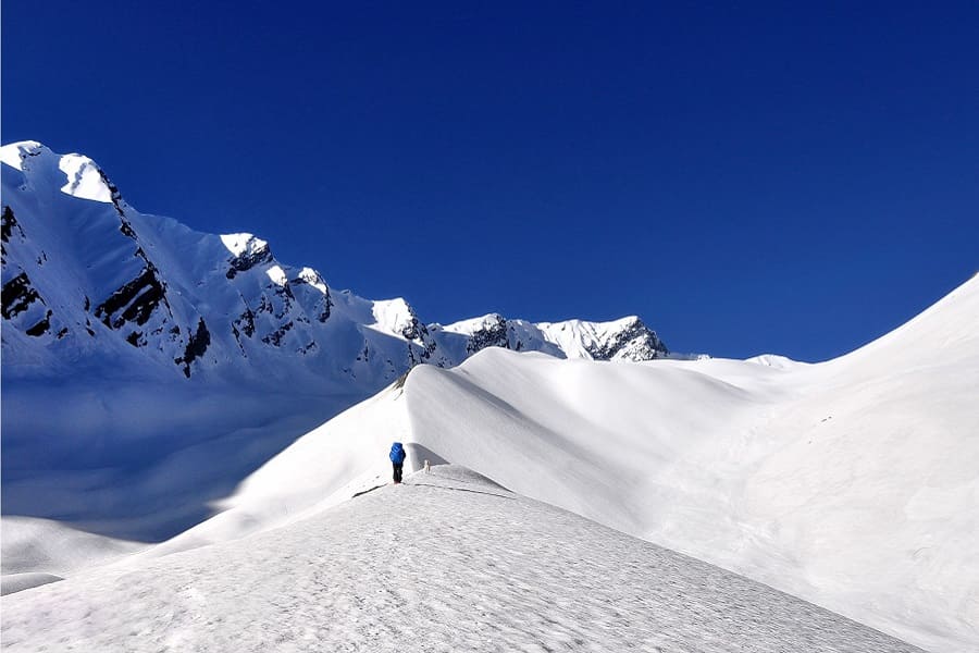 Auden's Col Trek