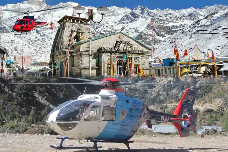 Do Dham Yatra by Helicopter